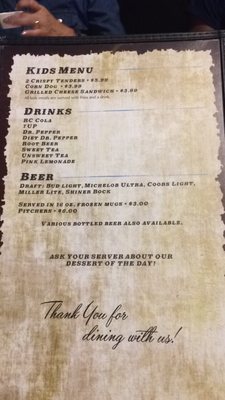 Menu photo 4 Three Hearts Vernon, TX Menu photo 4 Three Hearts Vernon, TX