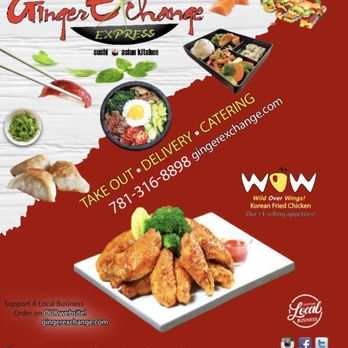 Ginger Exchange Express - Menu - Sushi Bars Near Me - Arlington, Massachusetts