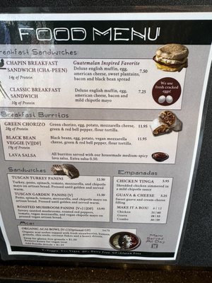 Menu photo 2 Terra Coffee Chicago, IL