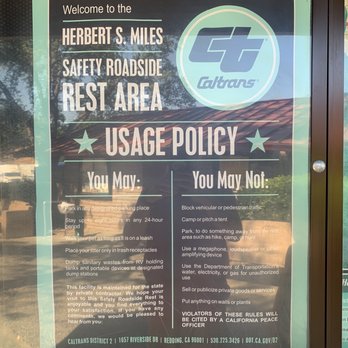 Herbert S. Miles Safety Roadside Rest - Public Services & Government Near Me - Red Bluff, California Herbert S. Miles Safety Roadside Rest - Public Services & Government Near Me - Red Bluff, California