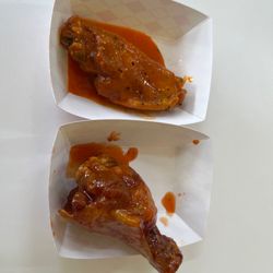 Chex Grill & Wings - They actually give you an actual sample of each wing if you need help deciding...very nice touch!