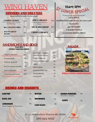 Menu photo 4 Wing Haven Warren, MI Menu photo 4 Wing Haven Warren, MI