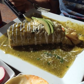 Antojitos Mexicanos Restaurant - Super grande wet burrito#18, it's super alright, size and super on flavor - Mexican Near Me - Paramount, California