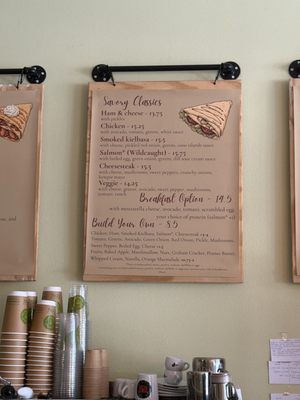 Menu photo 1 Crepesology Dunedin, FL