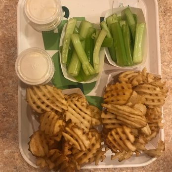 Buffalo Joe's - 2 orders of waffle fries - Chicken Wings Near Me - Evanston, Illinois