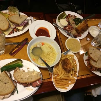 PJ Bernstein - Hot Pastrami is Amazing, but combo sandwich: Chopped liver, turkey, and pastrami was my favorite. Skyscraper Sundae is Awesome! - Delis Near Me - New York, New York PJ Bernstein - Hot Pastrami is Amazing, but combo sandwich: Chopped liver, turkey, and pastrami was my favorite. Skyscraper Sundae is Awesome! - Delis Near Me - New York, New York