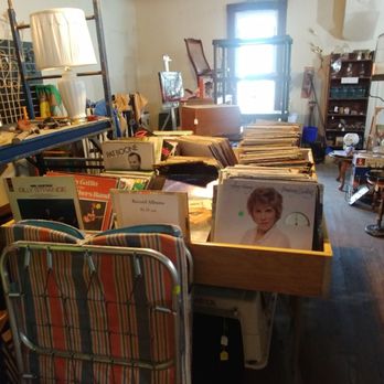 Dutzow General Store - Upstairs vinyl records - Antiques Near Me - Dutzow, Missouri