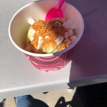 Yogurt Extreme - Vegan option at yogurt Extreme today :). Green apple with Michu and toasted coconut . - Ice Cream & Frozen Yogurt Near Me - Corvallis, Oregon Yogurt Extreme - Vegan option at yogurt Extreme today :). Green apple with Michu and toasted coconut . - Ice Cream & Frozen Yogurt Near Me - Corvallis, Oregon