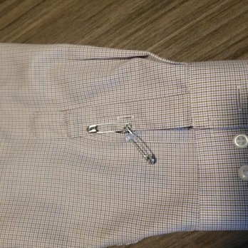 Del Rio Cleaners - This is after the 4th attempt, I attached 2 safety pins since the time before 1 did not work either. I even told the gal at the counter. - Laundry Services Near Me - Modesto, California Del Rio Cleaners - This is after the 4th attempt, I attached 2 safety pins since the time before 1 did not work either. I even told the gal at the counter. - Laundry Services Near Me - Modesto, California