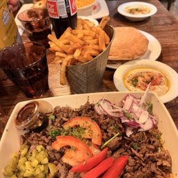 STEAK SHAWARMA PLATE