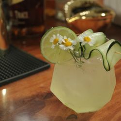 Shake Rattle & Roll Mobile Bar - Cucumber basil smash