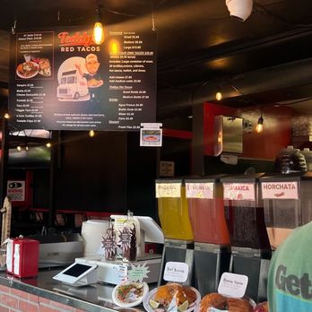 Amigos Birria Tacos - Counter Area - Food Trucks Near Me - Venice Beach, California
