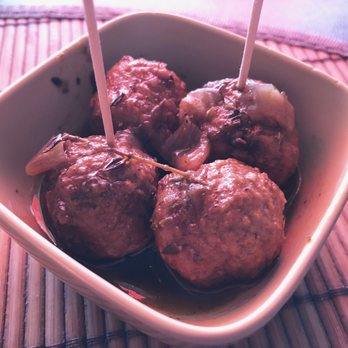 Bamboo Fire Cafe - Jerk Meatball, MUST TRY - Caribbean Near Me - Delray Beach, Florida