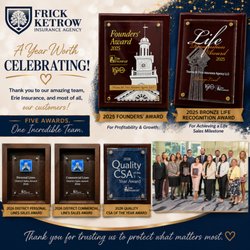 Frick Ketrow Insurance Agency - Your local, award-winning team of insurance professionals in Indiana, Tyrone, Duncansville, and Roaring Spring.