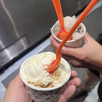 Hey Mikey's Ice Cream - Key Lime Pie and Cookies n Cream - Ice Cream & Frozen Yogurt Near Me - Galveston, Texas Hey Mikey's Ice Cream - Key Lime Pie and Cookies n Cream - Ice Cream & Frozen Yogurt Near Me - Galveston, Texas