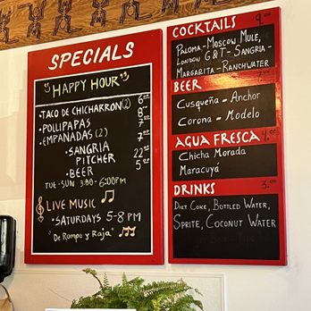 Sanguchon Eatery - Menu as of November 2022 - Peruvian Near Me - San Francisco, California Sanguchon Eatery - Menu as of November 2022 - Peruvian Near Me - San Francisco, California