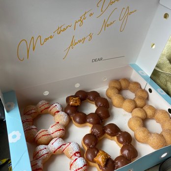 Mochinut - I got funnel cake, nutella, cinnamon sugar! These are beautiful! - Donuts Near Me - Bradenton, Florida Mochinut - I got funnel cake, nutella, cinnamon sugar! These are beautiful! - Donuts Near Me - Bradenton, Florida