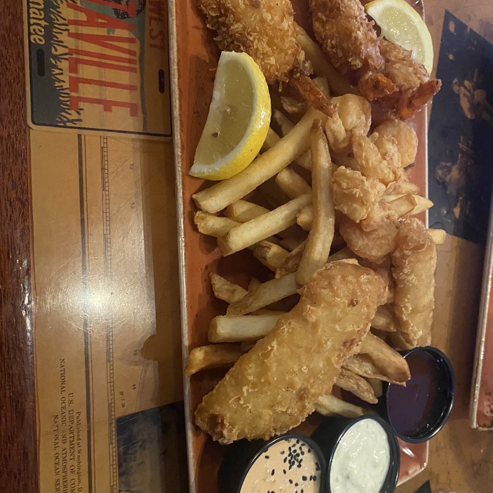 Margaritaville - Key West - Landshark- Fish & Chips - American Near Me - Key West, Florida Margaritaville - Key West - Landshark- Fish & Chips - American Near Me - Key West, Florida