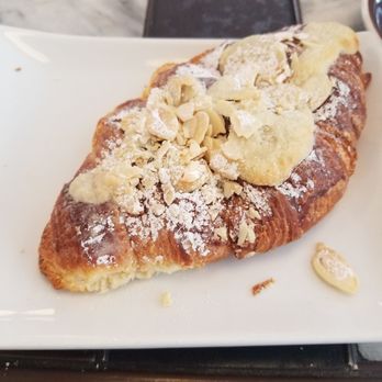 Dolcezza - Almond croissant...an indulgence indeed! - Coffee & Tea Near Me - Washington, DC, District of Columbia