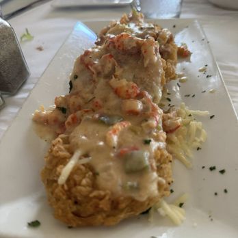 Fisherman's Corner - Fried Green Tomatoes with Creole Sauce - Cajun/Creole Near Me - Pensacola, Florida Fisherman's Corner - Fried Green Tomatoes with Creole Sauce - Cajun/Creole Near Me - Pensacola, Florida