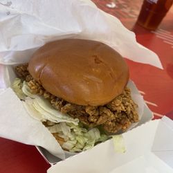 Spicy KFC Chicken Sandwich