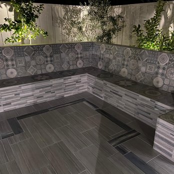 H&E Landscaping - a corner seating area - Landscaping Near Me