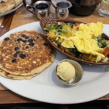 U.S. Egg Brunch & Cocktails - 2 small Protein Pancakes, 1 egg and 1/2 Freshly Diced Veggie Skillet - Sandwiches Near Me - Tempe, Arizona U.S. Egg Brunch & Cocktails - 2 small Protein Pancakes, 1 egg and 1/2 Freshly Diced Veggie Skillet - Sandwiches Near Me - Tempe, Arizona