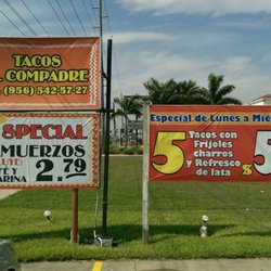 Taco El Compadre - Outside sign