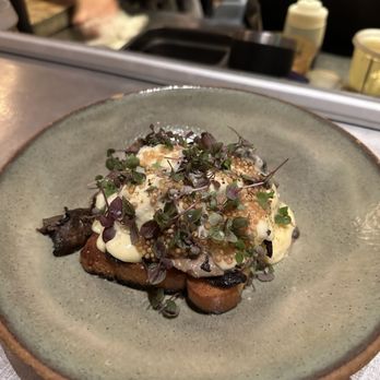 Southbound - Mushroom toast - Cocktail Bars Near Me - Charleston, South Carolina