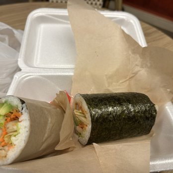 Blue Spot Sushi - Sushi Handheld Burrito Salmon - Sushi Bars Near Me - Chicago, Illinois