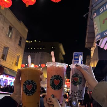 Sweetheart Cafe - thai tea, strawberry milk tea, taro tea - Bubble Tea Near Me - San Francisco, California