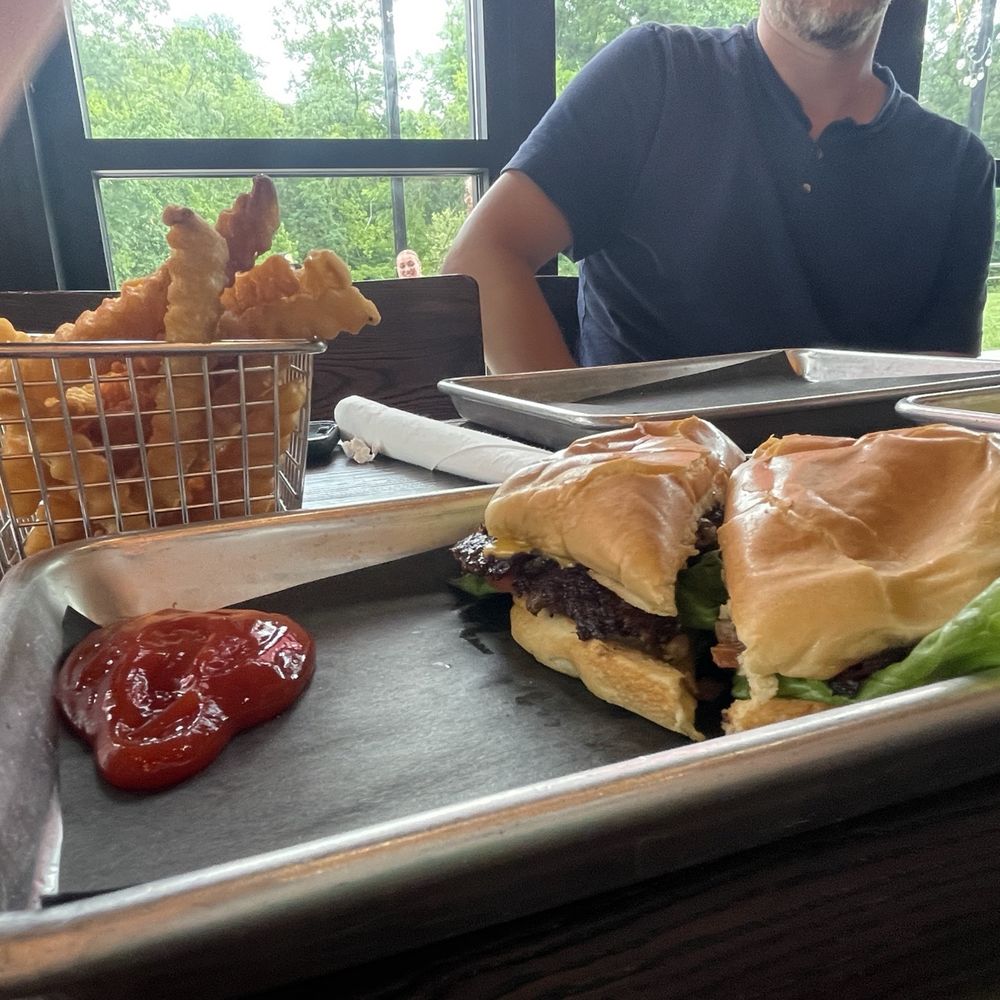 Iron Forge Brewing Co. - Kids smash burger with fries - Breweries Near Me - Sevierville, Tennessee Iron Forge Brewing Co. - Kids smash burger with fries - Breweries Near Me - Sevierville, Tennessee