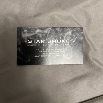 Star Smokes - Business card info - Tobacco Shops Near Me - Los Angeles, California Star Smokes - Business card info - Tobacco Shops Near Me - Los Angeles, California