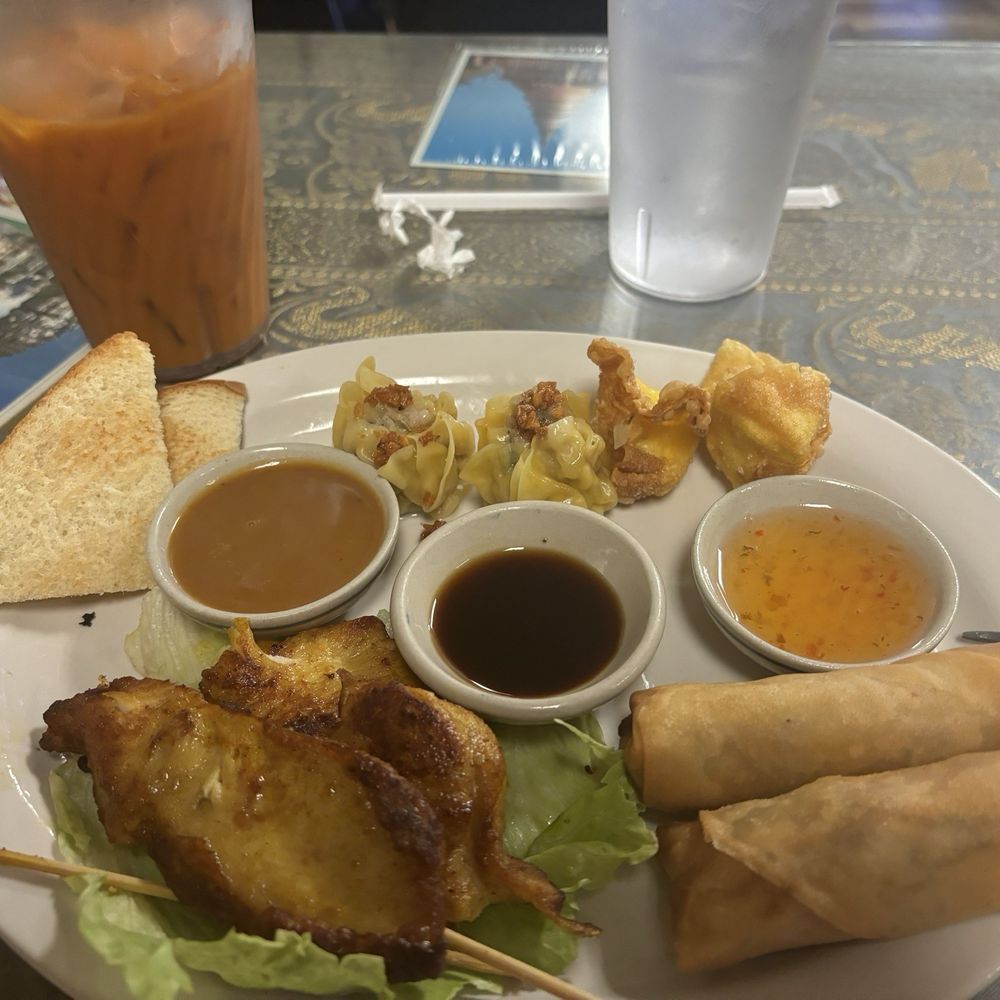 Bahn Thai Restaurant - Appetizer platter - Thai Near Me - Louisville, Kentucky