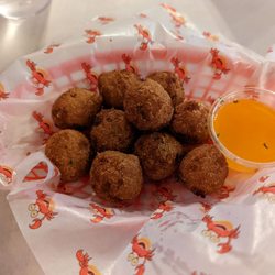 O'Crab Cajun Seafood & Bar - Hush puppies, and they are excellently done.