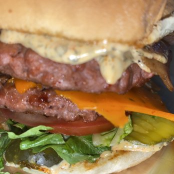 Planet Vegan - Bacon Double cheese burger - Vegan Near Me - Houston, Texas Planet Vegan - Bacon Double cheese burger - Vegan Near Me - Houston, Texas