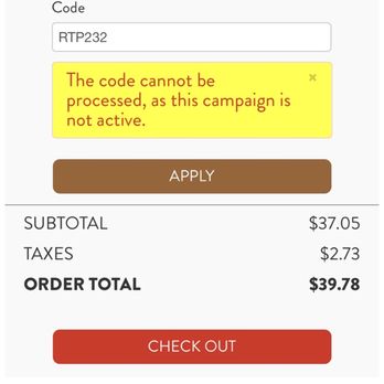 Round Table Pizza - Here is the response when trying to use the coupons. Has done this for the last 3 months - Pizza Near Me - Dixon, California