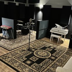 Post Pro - The main tracking room at Post Pro is large enough for a full band to perform.