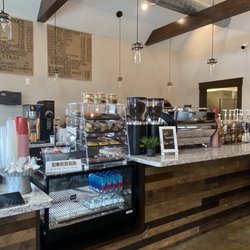 Cup O' Joy Coffee Barn - Counter inside