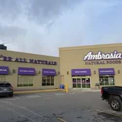 Ambrosia Natural Foods - Store front.