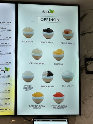 Menu photo 3 Presotea Rancho Bernardo San Diego, CA