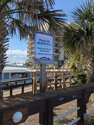 Carolina Beach Boardwalk by null