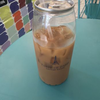 Taste of Paris - This is my cold brew!! - Desserts Near Me - Queens, New York