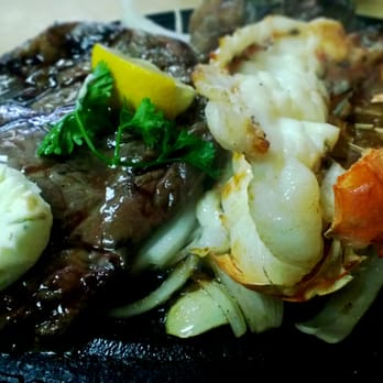 Restaurant Kunio - Lobster & Ribeye Steak, with Garlic Sauce - Japanese Near Me - Waipahu, Hawaii Restaurant Kunio - Lobster & Ribeye Steak, with Garlic Sauce - Japanese Near Me - Waipahu, Hawaii