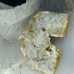 Town Bagel - No cream cheese at all