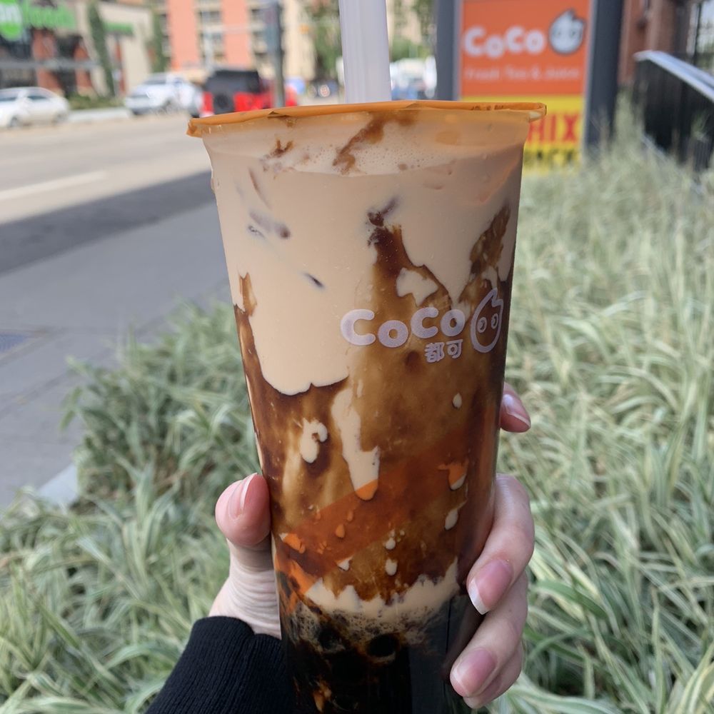 CoCo Fresh Tea and Juice - Brown sugar milk tea - Coffee & Tea Near Me - Edmonton, Alberta