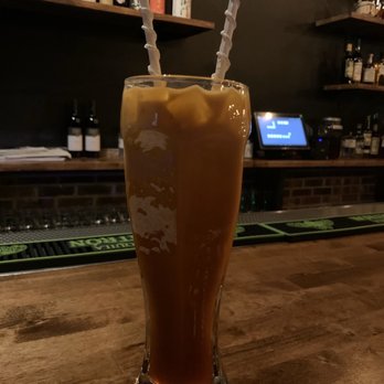 Mahaniyom - Thai iced tea - Cocktail Bars Near Me - Brookline, Massachusetts
