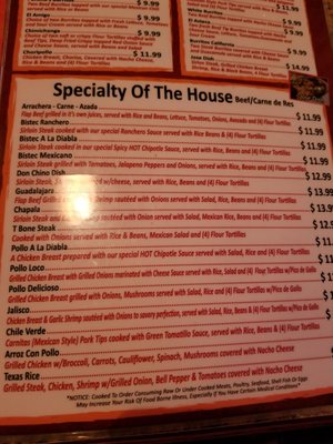 Menu photo 3 San Jose Mexican Grill Yulee, FL Menu photo 3 San Jose Mexican Grill Yulee, FL