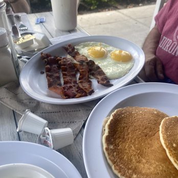 Green Owl Restaurant - bacon and eggs - Breakfast & Brunch Near Me - Delray Beach, Florida Green Owl Restaurant - bacon and eggs - Breakfast & Brunch Near Me - Delray Beach, Florida