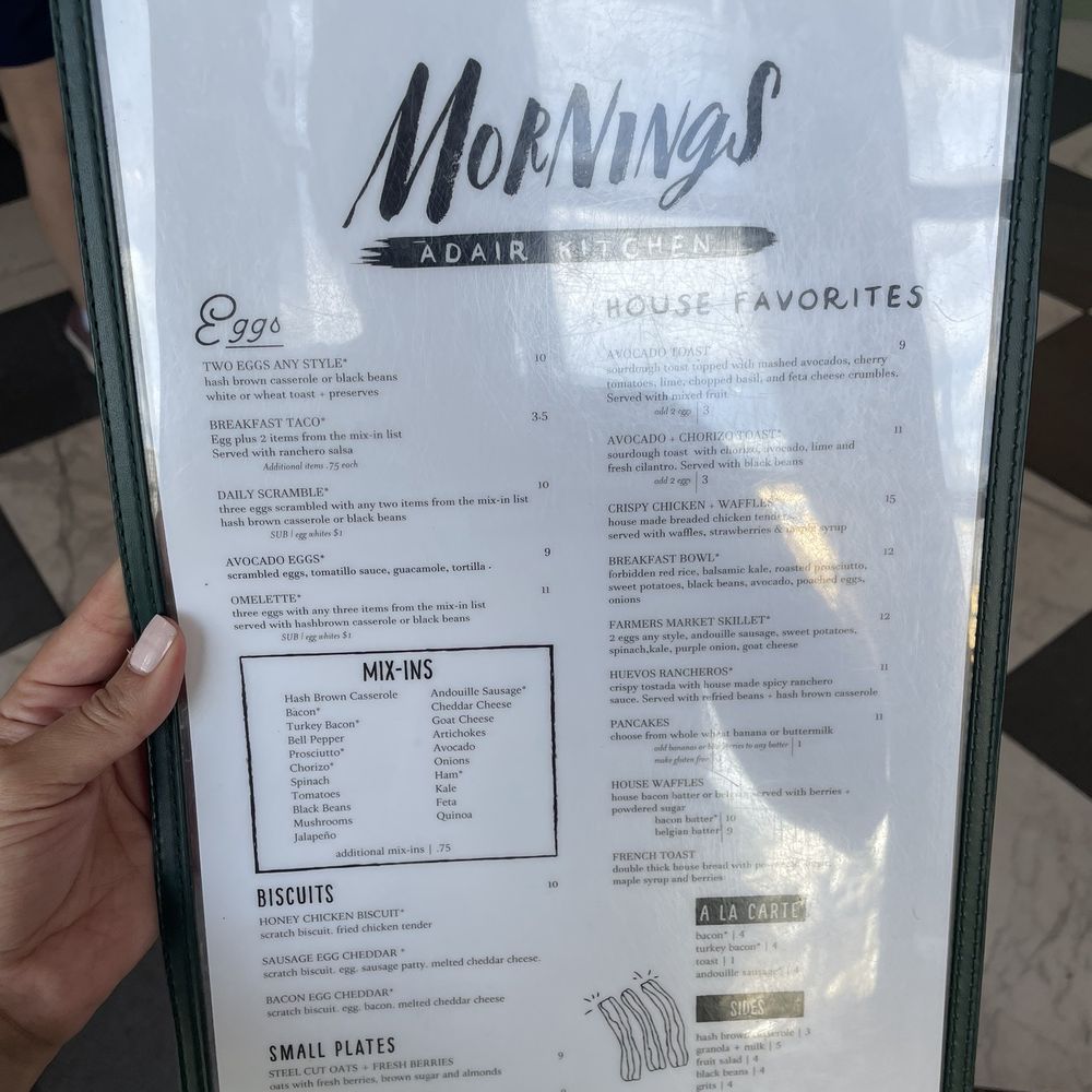 Adair Kitchen - breakfast menu - Breakfast & Brunch Near Me - Houston, Texas Adair Kitchen - breakfast menu - Breakfast & Brunch Near Me - Houston, Texas